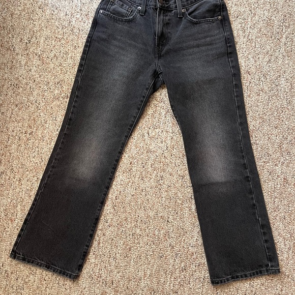 Women’s Black Levi's Middy Bootcut Anke Jeans - Picture 3 of 10